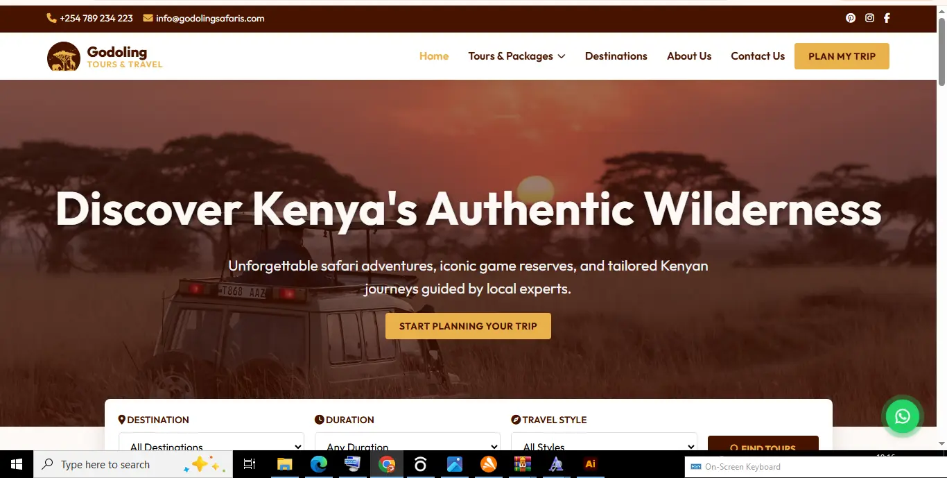Tours and Safaris Platform Nairobi